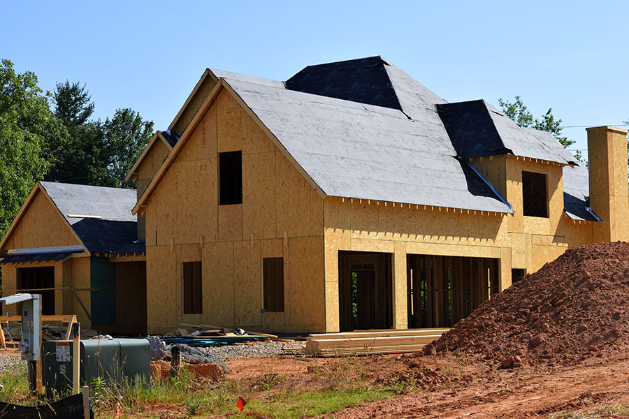 New Construction - Roof & Exterior